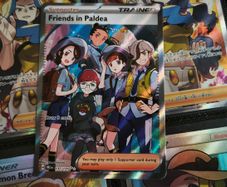 Friends in Paldea ! Ultra Rare ! from Prismatic Evolutions Set ! 2025 ! Pokemon Card !