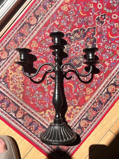 Iron candle sticks
