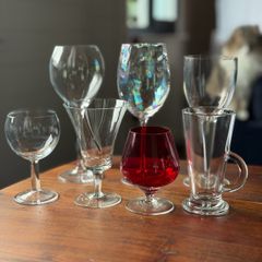 selection of beautiful glasses