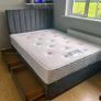 King size bed bed in king size with mattress Image 3