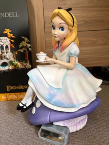 Alice in wonderland statue