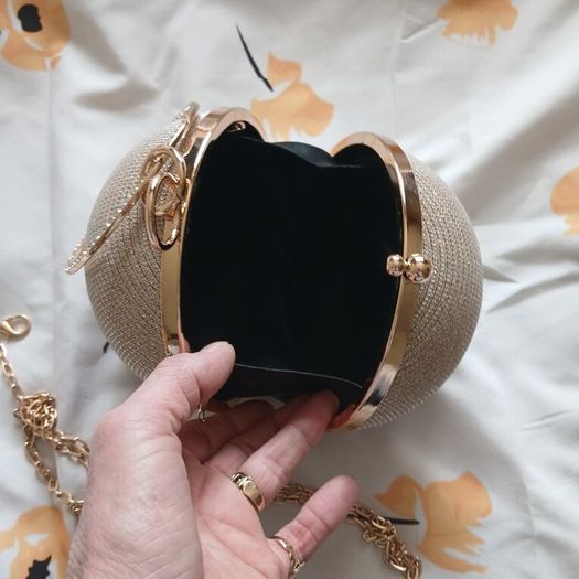 Stunning  Gold Ball style bag