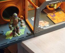 The Vintage Teenage Mutant Ninja Turtles Sewer Lair Playset