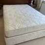 Double divan bed base & mattress Image 3