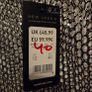 NEW Black sequin see through the mini dress, SIZE 12 Image 4