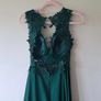 Maxi dress hunter green Image 3