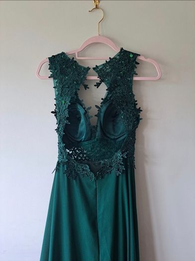 Maxi dress hunter green