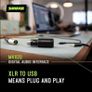 Shure MVX2U XLR-to-USB Digital Interface Pre Amp Image 3
