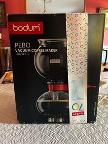 Bodum pebo vacuum coffee maker