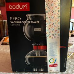 Bodum pebo vacuum coffee maker