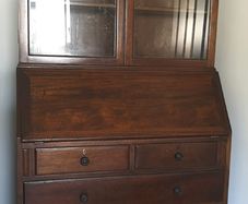 Antique writing bureau bookcase