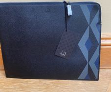 'Dunhill' Cadogan Marquetry zip folio