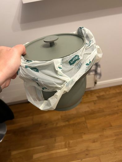 Set of 3 rubbish bins