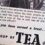 Vintage Irish CIE bus memorabilia Irish tea advertisement Reproduction Advert Poster 1954 Image 6