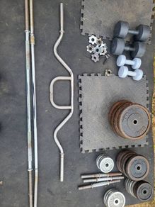 Weights, Bench and Bars