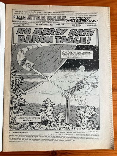 Comic: 'Star Wars Weekly' no. 53 / 1979