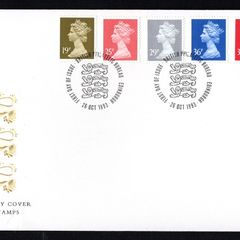 1993 Great Britain New Definitive Stamps Royal Mail Addressed First Day Cover (FDC)