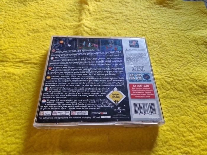 Crash Bandicoot 2 PlayStation1 ps1 PlayStation2 ps2 games Original