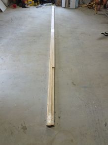 2 x 1 plain timber