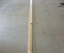2 x 1 plain timber