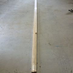 2 x 1 plain timber