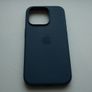 iPhone 15 Pro Silicone Case Storm Blue Image 2