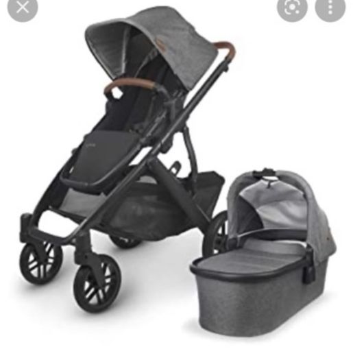 Uppababy V2 Greyson full buggy/ pram set. Also Cybex car seat & isofix