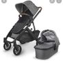 Uppababy V2 Greyson full buggy/ pram set. Also Cybex car seat & isofix Image 4