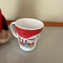 Festive moose soft toy and Santa Express Children's Christmas cup Image 2