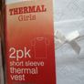 Girls thermal vests Image 3