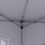 3 x 3m Pop Up Gazebo, Wedding Party Canopy Tent Marquee with Carry Bag and Windows, White Image 7