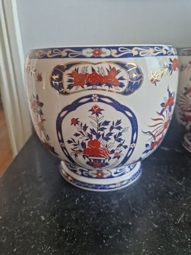 vintage Japanese pots