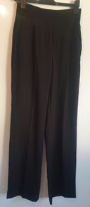 ZARA Woman Black Trousers New With Tag Size M Waist 28" Pockets CAN POST