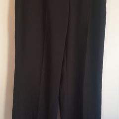 ZARA Woman Black Trousers New With Tag Size M Waist 28" Pockets CAN POST