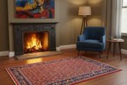 Two Beautiful  Persian Bidjar Hand Knotted Rugs Carpets