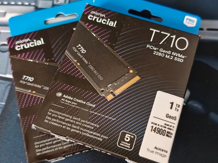 Nvme 2280 gen 5 1490mb/s 1tb CRUCIAL