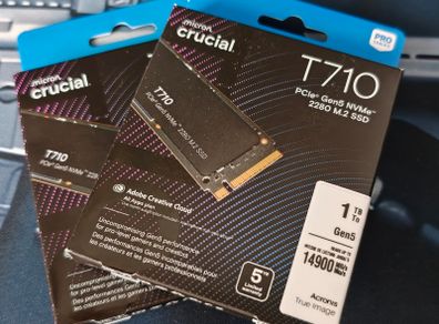 Nvme 2280 gen 5 1490mb/s 1tb CRUCIAL