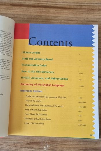 Children dictionary