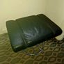 leather foot stool Image 4