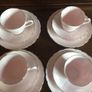 15 Piece 1930s Tuscan bone china  baby pink tea set Image 4