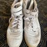 Puma Hi Tops All White Size UK 9 Image 2