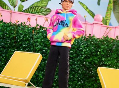 EXCLUSIVE LIMITED EDITION - Ken Doll Wearing - I Am Kenough - Hoodie - Barbie The Movie