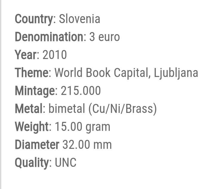 3 Euro Coin