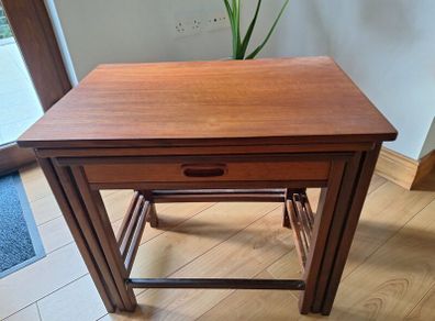 Mid Century Teak Nest of Tables