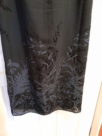 Long black dress