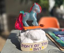 Sky Rocket Sparkle Ponies Skyrocket MLP G1 My Little Pony
