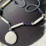 Brand new jewellery- J'aime La Vie Blue & White Necklace Image 3