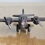 Vintage Cast Iron Model Plane Image 5