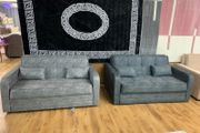 Daphne Light Grey or Dark Grey Pull Out Sofa Bed