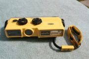 Minolta Weathermatic A Waterproof Underwater Camera 110 Film Format (working)